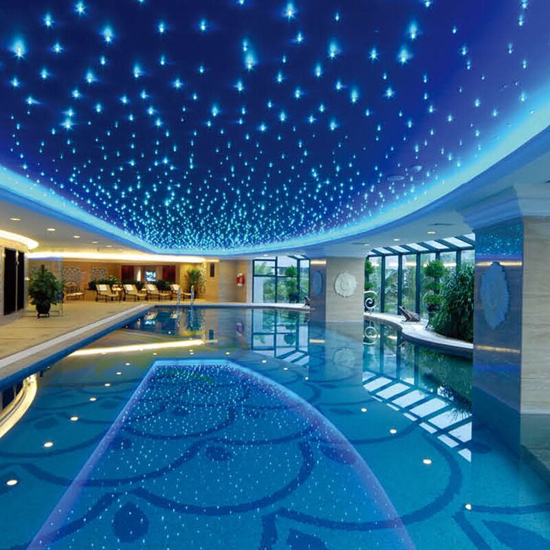 48mm Blue Green Cracked Bathroom Kitchen Backsplash Wall Floor Ice-crackle Porcelain Tiles Ceramic Mosaic for Swimming Pool 2 Luminous swimming pool tile