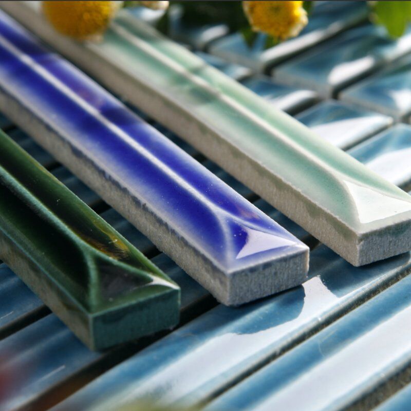 3D Ceramic Mosaic tiles indoor bathroom kitchen tile China factory production wholesale price