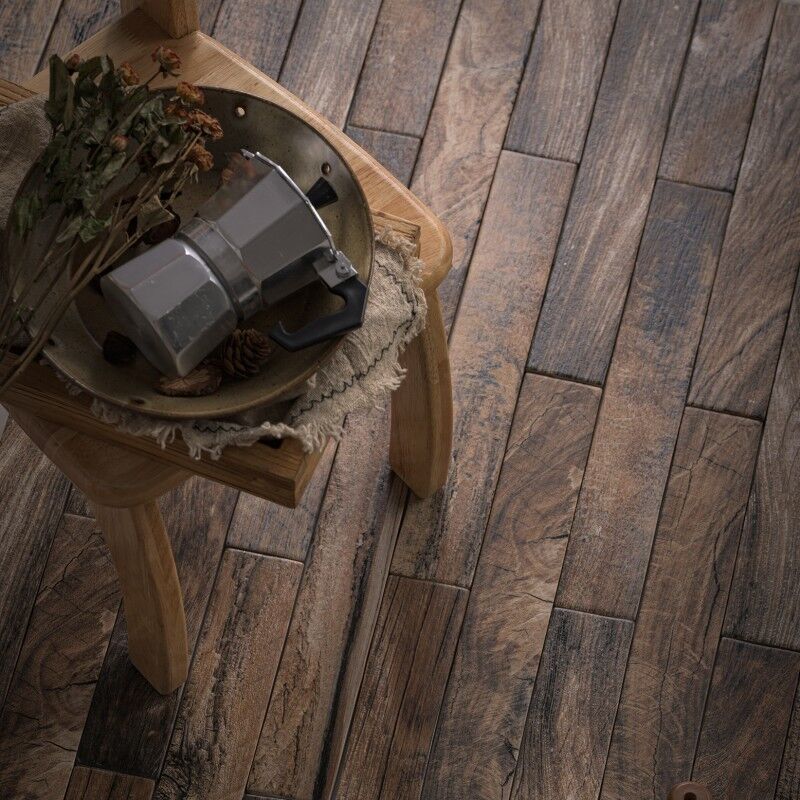 58x359mm wood grain Ceramic tile for indoor bedrooms Balconies Porcelain Floor Tile Wholesale Price 2 58x359mm wood grain Ceramic tile for indoor bedrooms Balconies Porcelain Floor Tile Wholesale Price - Image 2