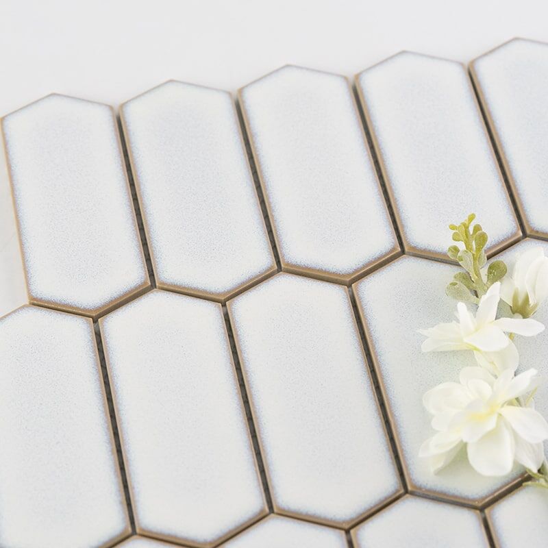 Factory Price Marble Crystal Glass Mosaic Tile Cheap Hexagon Floor Tile 16 Factory Price Marble Crystal Glass Mosaic Tile Cheap Hexagon Floor Tile - Image 16