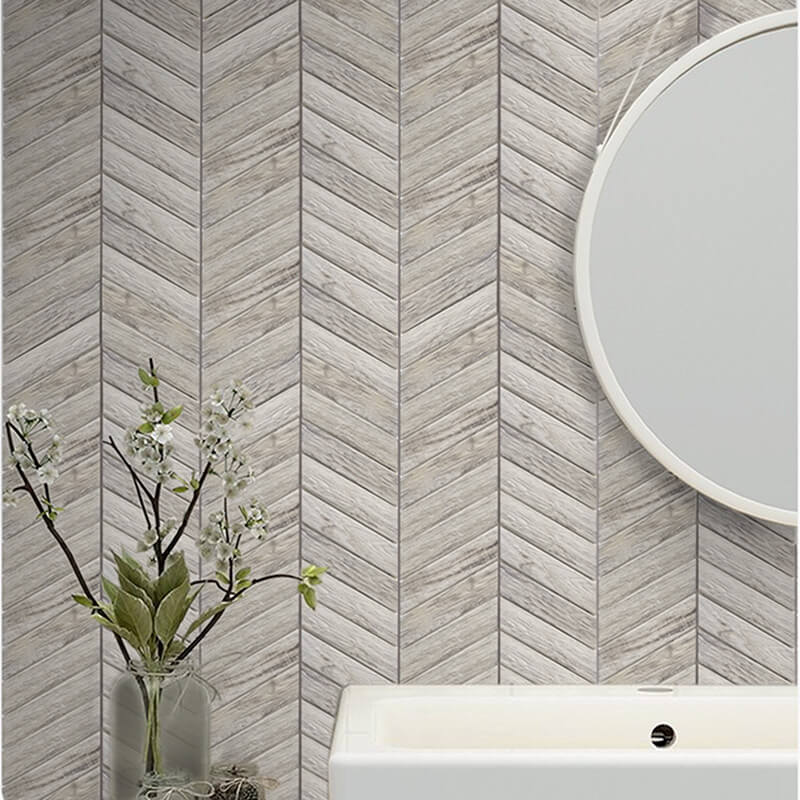 Wood Wall Mosaic tile Customized Design Herringbone Wooden Board Mosaics