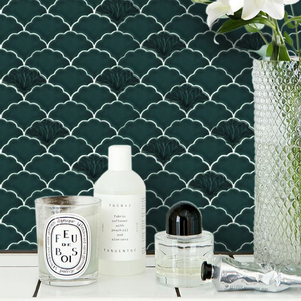 Fambe flower type kitchen Bathroom Backsplash Kitchen Mosaic Wall Tiles